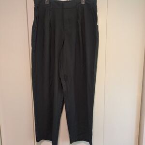 A New Day Womens 17 Black Dress Pants Wide Leg